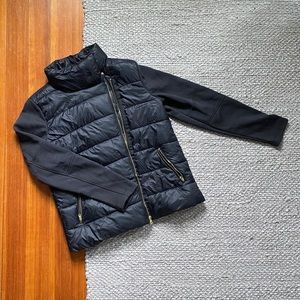 Old Navy Black Puffer Jacket | Size M